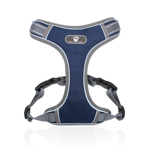 dog Harnesses; Pet Traction Rope Mesh Breathable Big Dog Chest Strap Vest Reflective Dog Rope Spot Wholesale